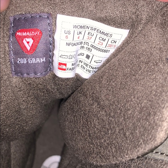 NEW The North Face Yukiona Mid Boots Tarmac Green - Picture 11 of 14